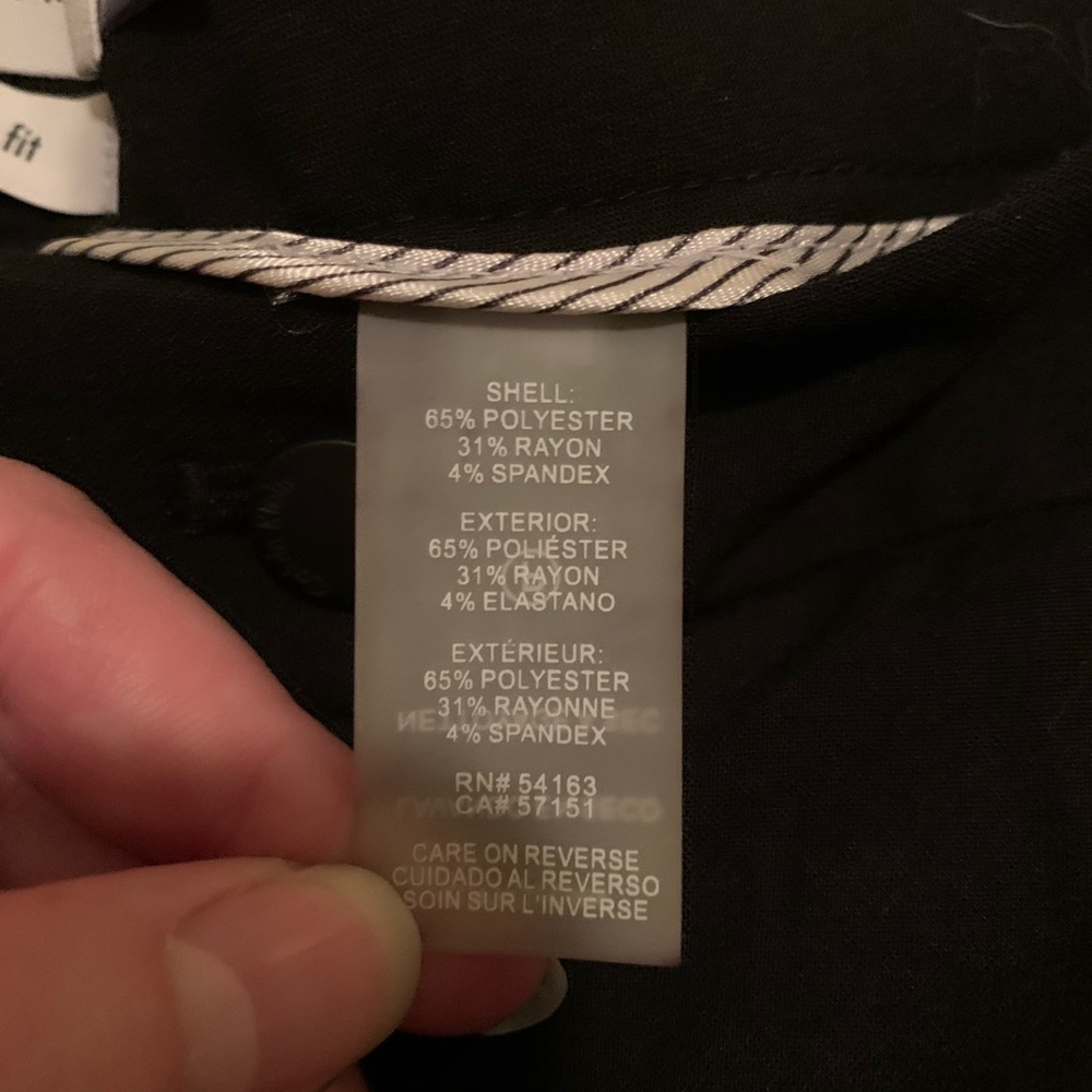 Black Calvin Klein Slacks/Trouser - Picture 8 of 9
